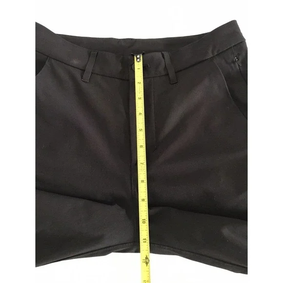 Lululemon | Women's Black Belt Looped Side Pocket Trouser Pants Size 28 - Picture 9 of 12